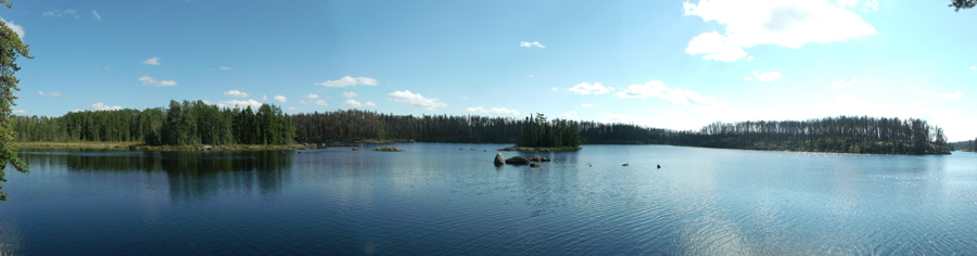 Rock Island Lake in the BWCA